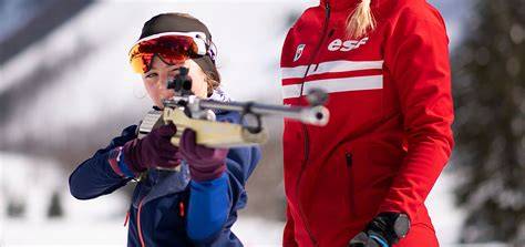 Enfants débutants en cours ESF au Grand-Bornand