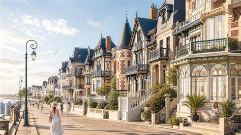 Promenade balnéaire et architecture de Cabourg