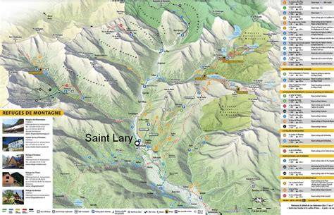 Carte des randonnées autour de Lima