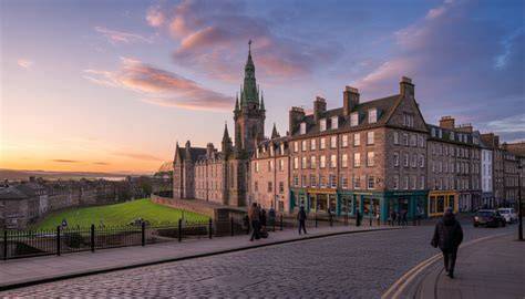 Royal Mile et vieille ville d’Édimbourg