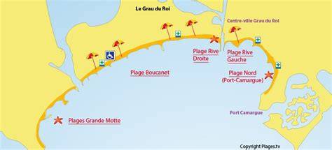 Le Grau-du-Roi plage et port