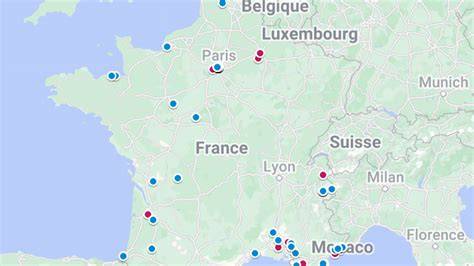 Carte des hôtels autour d’Europa-Park