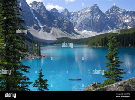 lac Moraine vallée des Dix Pics