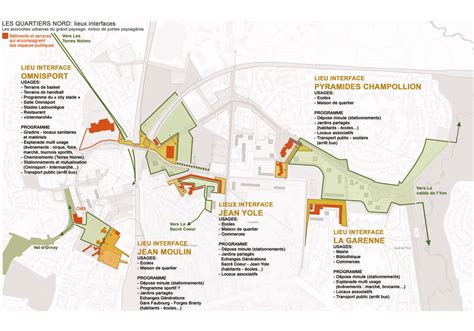 Carte des quartiers de La Roche-sur-Yon