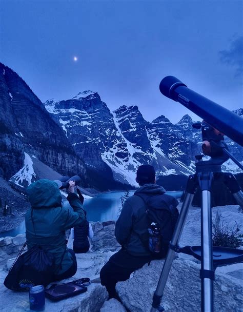 Observation des étoiles dans un parc national