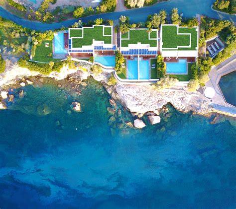 Grand Resort Lagonissi vue aérienne