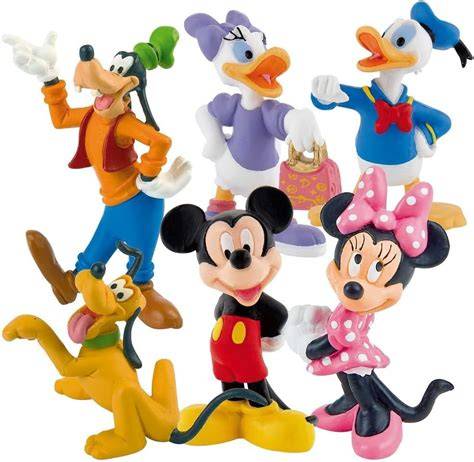 Détails du socle Mickey Minnie Donald Daisy Dingo