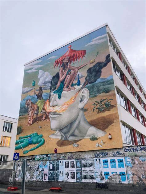 Fresques de street art à Ehrenfeld
