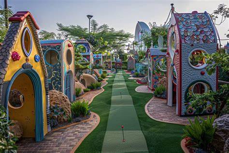 Mini-golf pirate 18 trous à La Palmyre