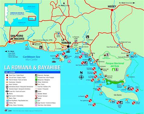 Carte Bayahibe La Romana Saona