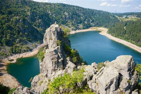 Lac Blanc et montagnes des Vosges