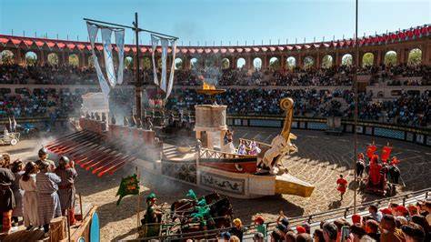 Enfant devant spectacle du Puy du Fou