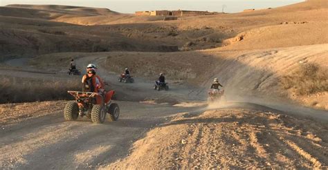 Quad dans le désert d’Agafay
