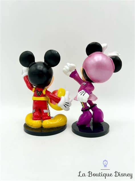 Figurines Mickey Minnie 25e anniversaire Disney