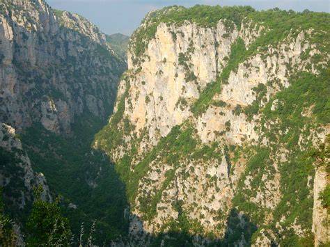 Gorges de Vikos vue panoramique