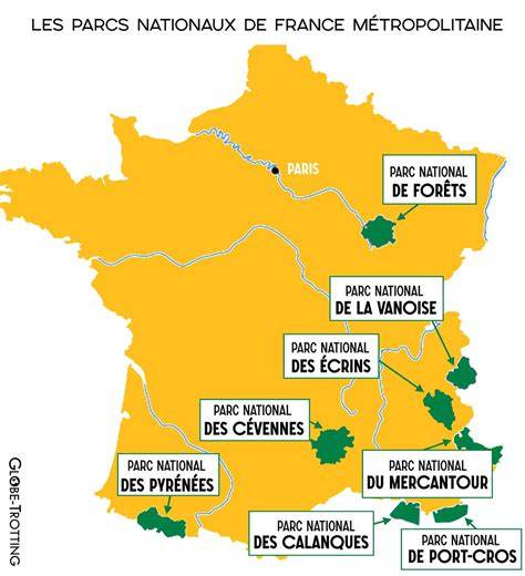 croquis d’un parc national français
