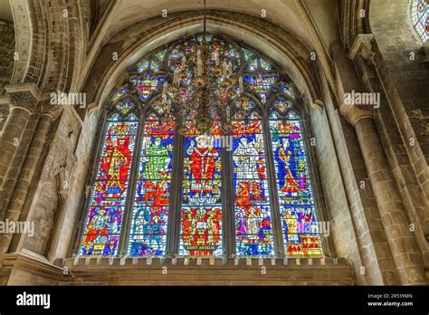 Cathédrale de Canterbury vitraux gothiques