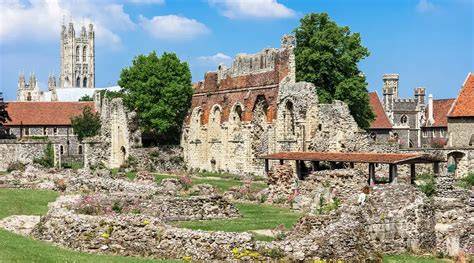 Ruines abbaye Saint-Augustin Canterbury