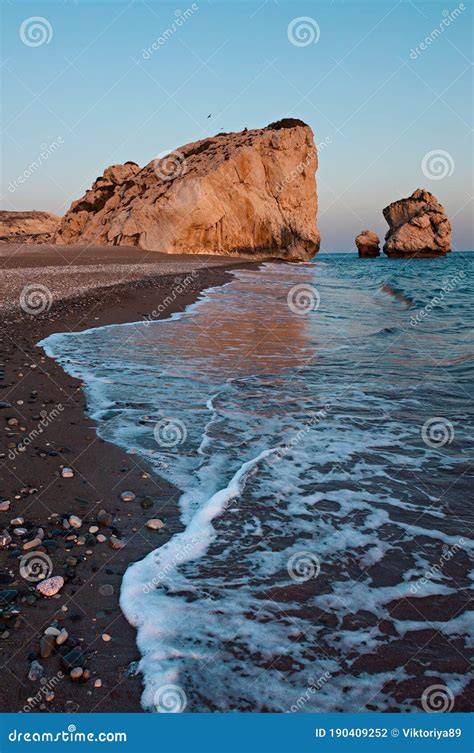 Plage de Petra tou Romiou à Chypre
