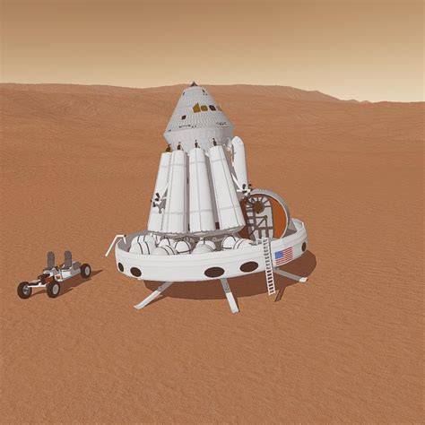 Schéma du Mars Excursion Module