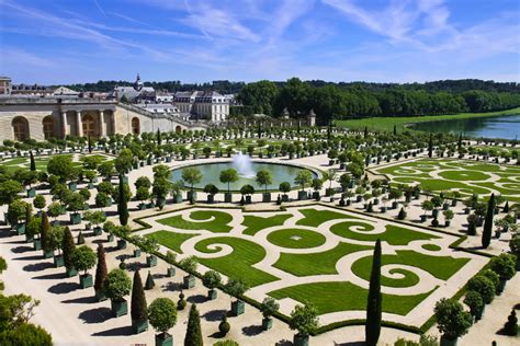Jardin à la française du château
