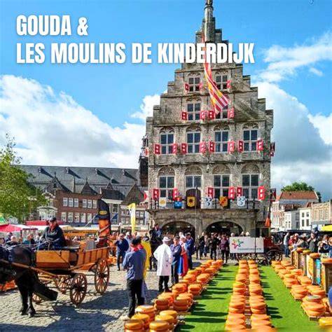 Volendam moulins et fromagerie Gouda