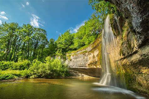 Cascades des Chaudières dans le Jura