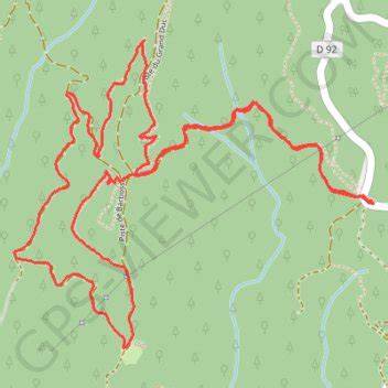 Carte du circuit du Grand Duc