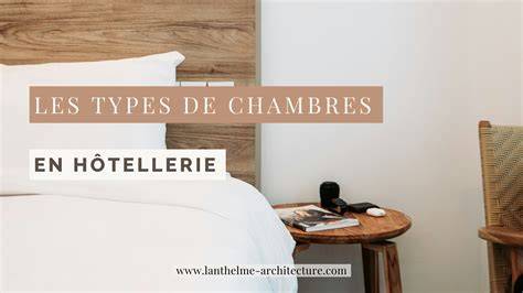Types de chambres dans un hôtel