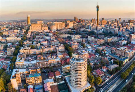 Johannesburg skyline et diversité urbaine