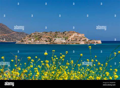 Île de Spinalonga et golfe de Mirabello