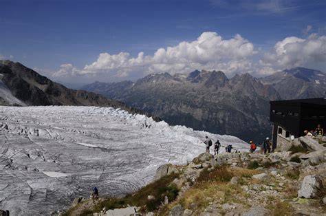 Glacier du Tour et refuge Albert 1er