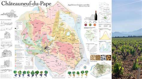 carte des hôtels à Châteauneuf-du-Pape