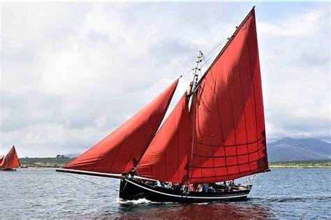 Galway Hooker traditionnel dans le Connemara