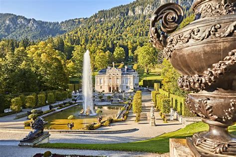 Château de Linderhof jardins rococo