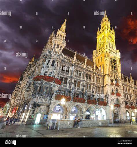 Marienplatz et hôtel de ville Munich