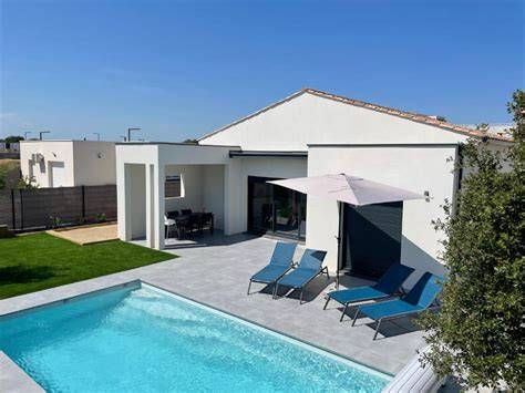 Villa avec piscine chauffée Sérignan