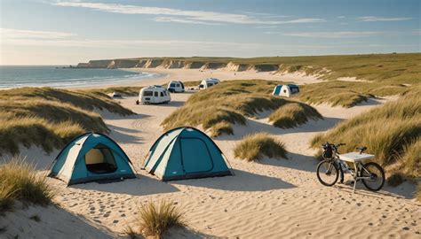 plage de sable près du camping