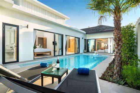 Chambre swim-up piscine privée partagée
