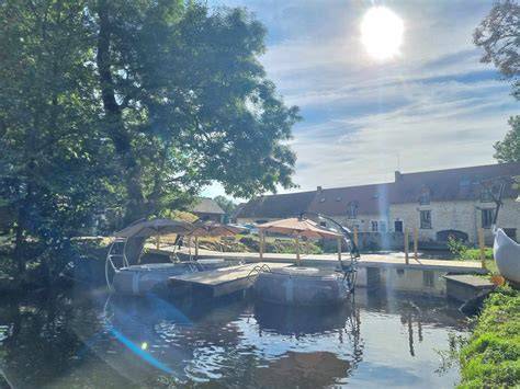 Rivière Betz et ponton du moulin