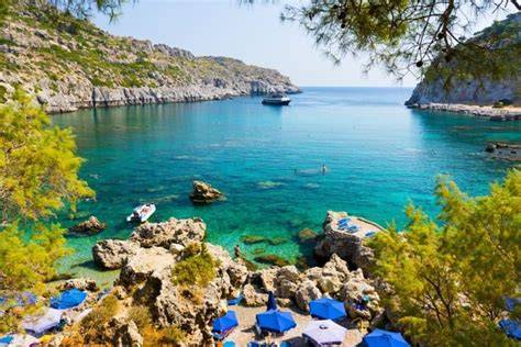 Baie d’Ixia et côte de Rhodes