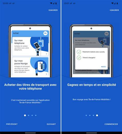 Validation transport Android NFC Île-de-France