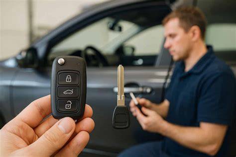 clés retrouvées dans une voiture