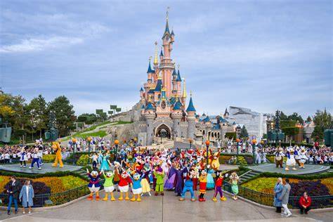 Orchestre live devant Château Disneyland Paris