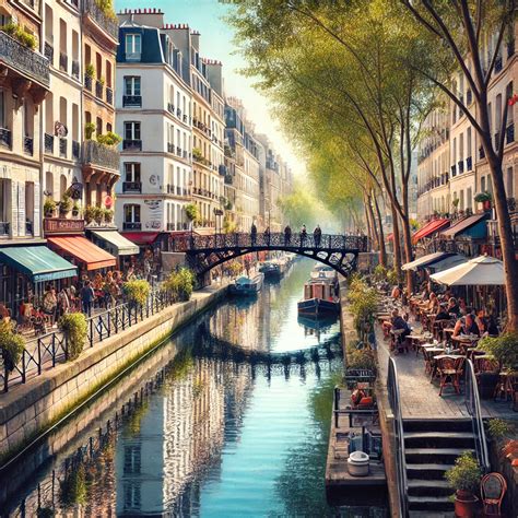 Le Grand Quartier et canal Saint-Martin