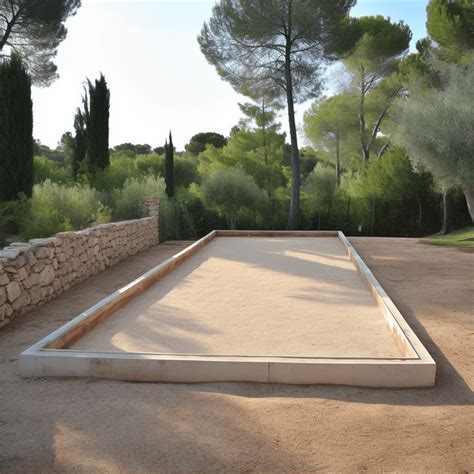 Terrain de pétanque et jeux extérieurs