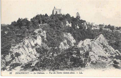 Tertre Sainte-Anne vue château Domfront