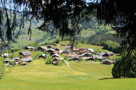 Hameau du Bersend dans le Beaufortain