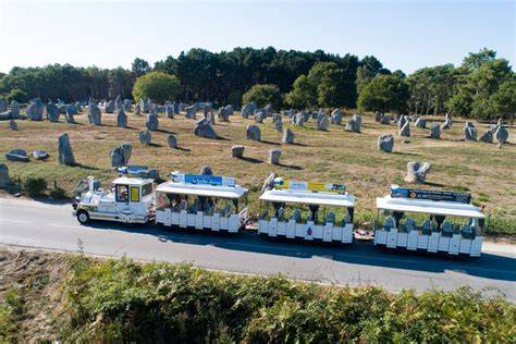 Itinéraire du petit train entre Carnac et La Trinité