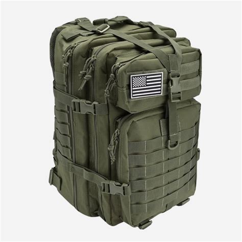 Organisation des poches sac à dos militaire